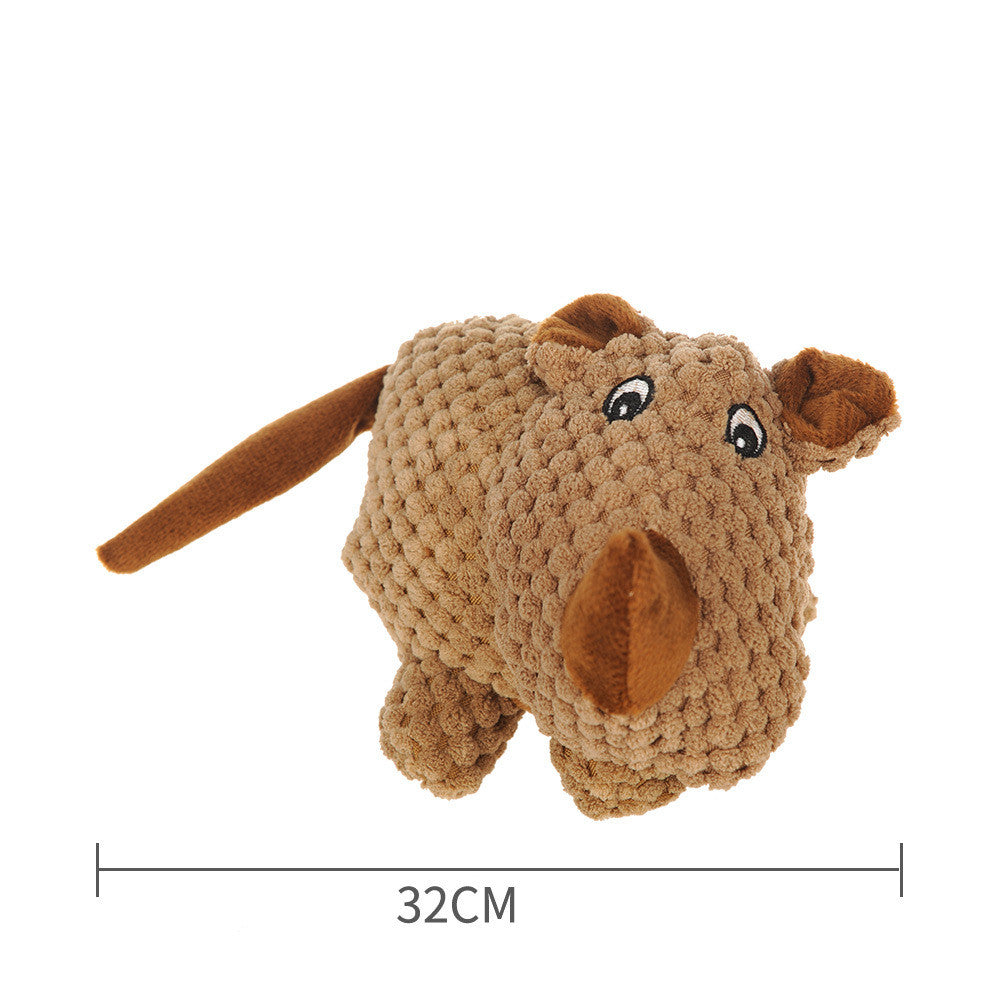 Pet Vocal Toy Plush, Accompany With Bite-resistant And Anti-boring Products - The Wholesale Cove