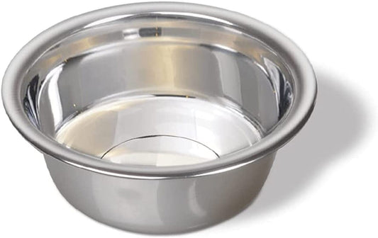 Pets Small Lightweight Stainless Steel Dog Bowl, 16 OZ Food and Water Dish The Wholesale Cove 