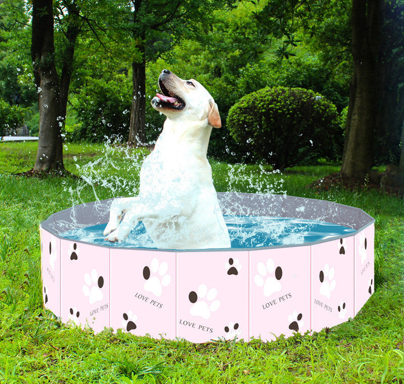 PVC Folding Bathtub Dog Bathtub Pet Products - The Wholesale Cove