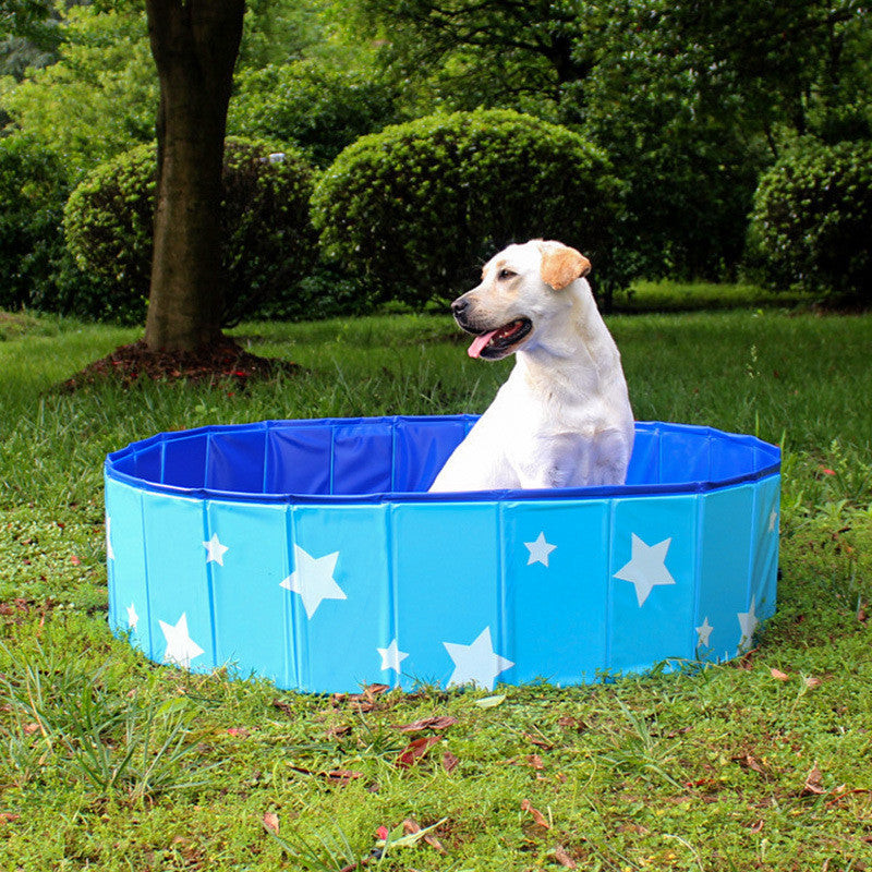 PVC Folding Bathtub Dog Bathtub Pet Products - The Wholesale Cove