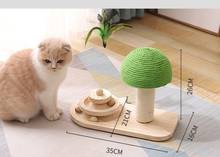 3 in 1 Cat Scratching Station