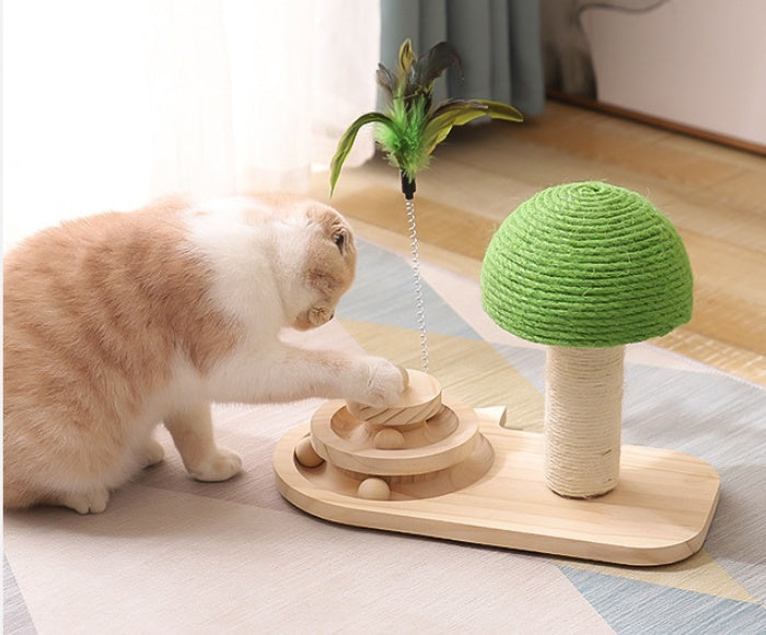 3 in 1 Cat Scratching Station