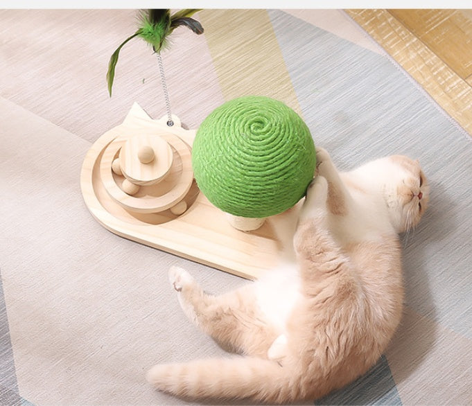 3 in 1 Cat Scratching Station