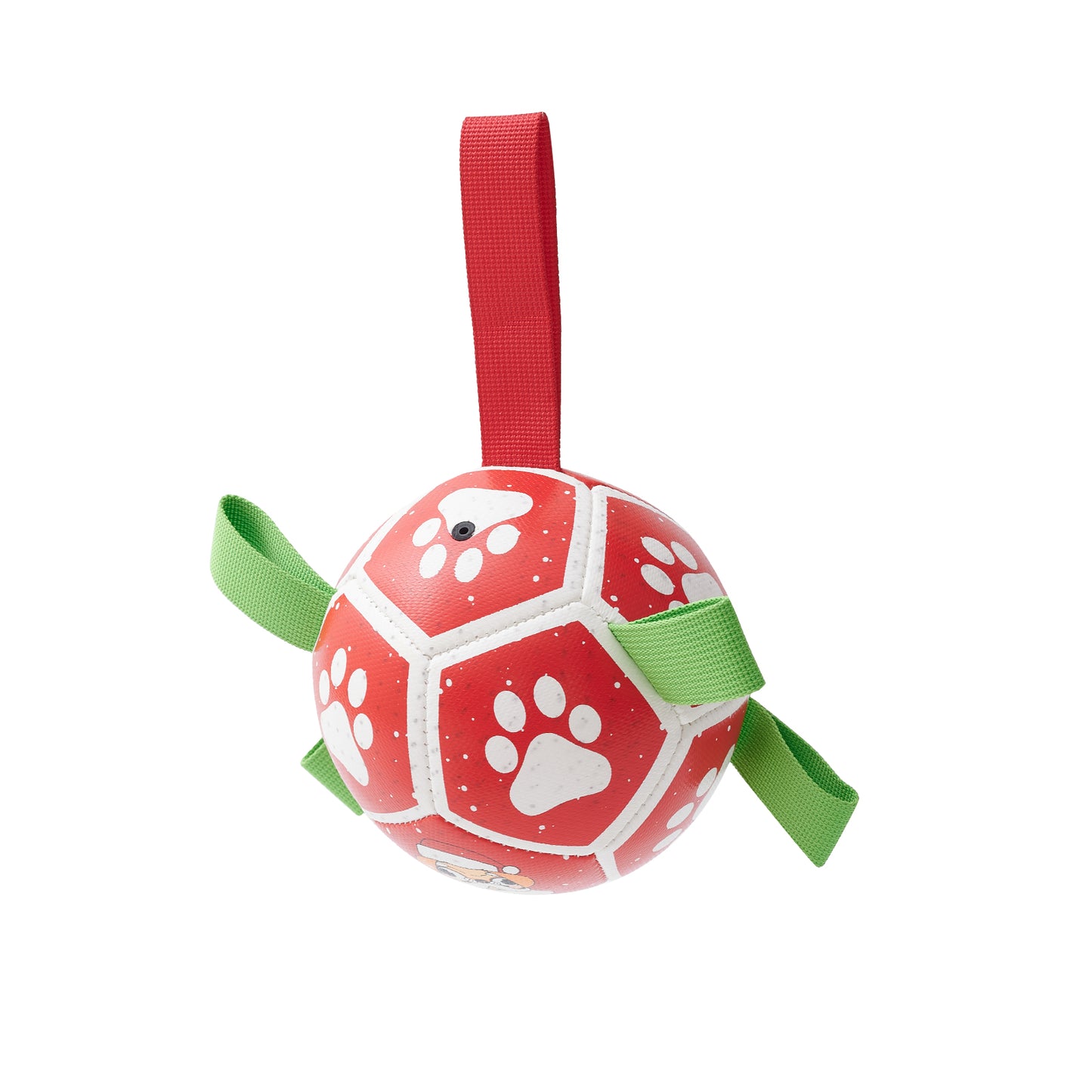 Dog Soccer Balls Toy With Sraps Halloween Christmas Gift For Pets Puppy Birthday Toy Interactive Toys For Tug Of War Water Toys - The Wholesale Cove